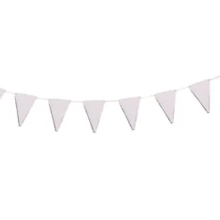 Guirlande Fanions Festonn E Rose Pastel 3M