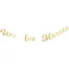 Guirlande Lettres Vive Les Mari S Or 1.80M