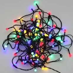 Guirlande Lumineuse 100 Boules Multicolore Led