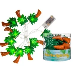 Guirlande Lumineuse 10 Led Avec Palmier