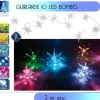 Guirlande Lumineuse De Noel 10 Led Bombes Couleurs Changeante