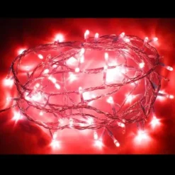 Guirlande Lumineuse De Noel 80 Led Rouge