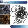 Guirlande Lumineuse De Noel 80 Led Blanc Et Blanc Chaud