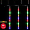 Guirlande Lumineuse De Noel Stalactite 5 Gla Ons Multicolore