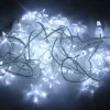 Guirlande Lumineuse Electrique 40 Led Etoile Blanc