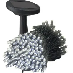 Guirlande Lumineuse Solaire 200 Led Blanc Froid