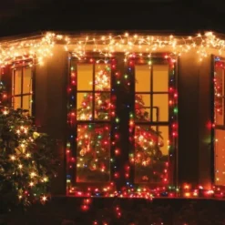 Guirlande Lumineuse Solaire 200 Led Bleu