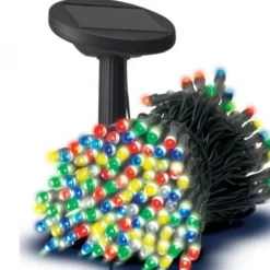 Guirlande Lumineuse Solaire 200 Led Multicolore