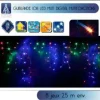 Guirlande Lumineuse Stalactite Ext Rieur 108 Led Multicolore