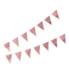 Guirlande Mariage Fanions Paillet S Rose Gold - 3M