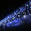 Guirlande Stalactite De Noel Ext Rieur 20M 480 Led Blanc Et Bleu