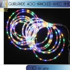Guirlande Tube Lumineux 400 Nanoled Multicolore