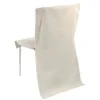 Housse De Chaise En Lin Naturel X 5 Pi Ces