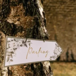 Kit De 4 Fl Ches Directionnelles Theme Botanique