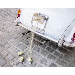 Kit De D Coration Voiture Jute Et Dentelle