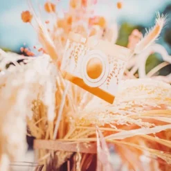 Kit Photobooth Vegetal Rose Gold X 10 Pi Ces