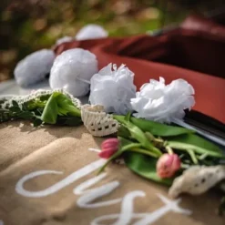 Kit Voiture Mariage Romantique Jute Et Dentelle