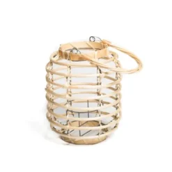 Lanterne En Bambou 20X26Cm