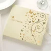 Livre D'Or Dor Avec Papillon