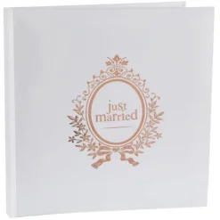 Livre D'Or Just Married Rose Gold