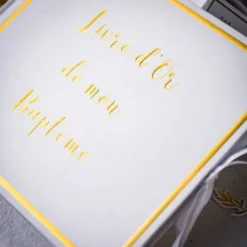 Livre D'Or Luxe Mon Bapt Me