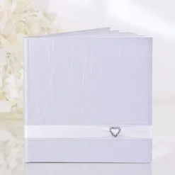 Livre D'Or Mariage Avec Coeur En Strass