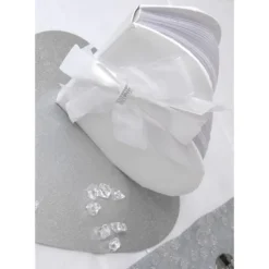 Livre D'Or Mariage Coeur Argent