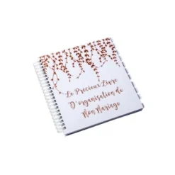Livre D'Or Organisation De Mariage Vegetal Rose Gold