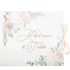 Livre D'Or Vegetal Peony Rose Gold