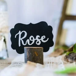 Lot De 9 Marque Place Buche Rondin De Bois Naturel