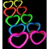 Lunette Fluo Forme Coeur