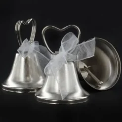 Marque Place Cloche Argent Avec Coeur