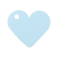 Marque Place Coeur Bleu Ciel X10