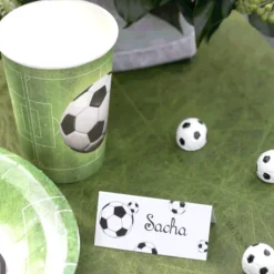 Marque Place En Carton Foot X 10 Pi Ces