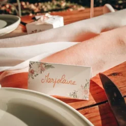 Marque Place Vegetal Peony Rose Gold X 10 Pi Ces