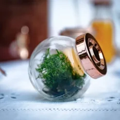 Mini Bocal A Dragees Mariage Rose Gold