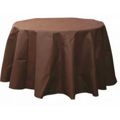 Nappe De Noel Ronde En Tissu Intiss 240 Cm