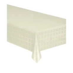 Nappe En Papier Damass Ivoire 25 M Tres X 1.18 M