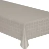 Nappe En Papier Damass Taupe 25 M Tres X 1.18 M