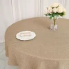 Nappe Ronde En Vrai Jute 300Cm