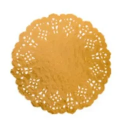 Napperon Dentelle Or 11.5Cm X 10 Pi Ces