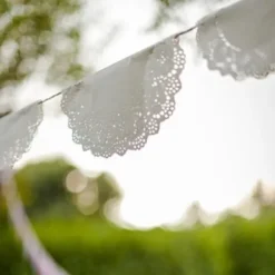 Napperon En Dentelle Dor 26Cm X 6 Pi Ces