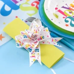 Noeud Automatique Joyeux Anniversaire X2 Pi Ces