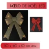 Noeud De Noel Rouge Lumineux Led