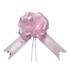 Noeud En Tulle Rose 50Cm X2