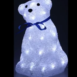 Ours Lumineux En Acrylique 40 Led
