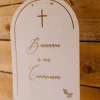 Pancarte Bienvenue A Notre Communion Puret