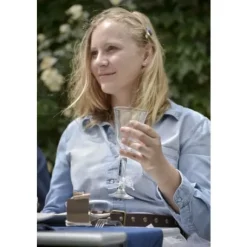 Papillon Transparent Sur Clip Blanc X 4 Pi Ces