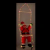 Pere Noel Sur Echelle Lumineuse 60Cm