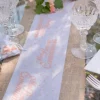 Petit Chemin De Table Communion Corail